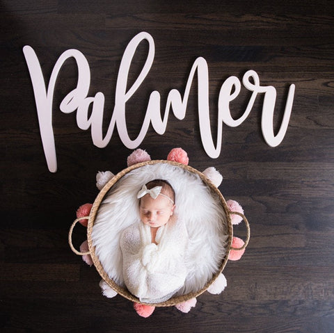 Baby Name Sign In Fresh 48 Newborn Nursery Photoshoot