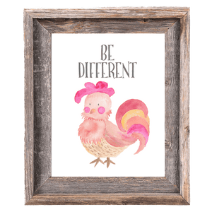 Provincial Collection - Rooster - Be Different - Instant Download