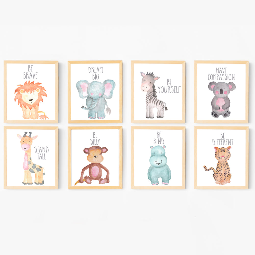 Safari Collection - Set of 8 - Instant Download