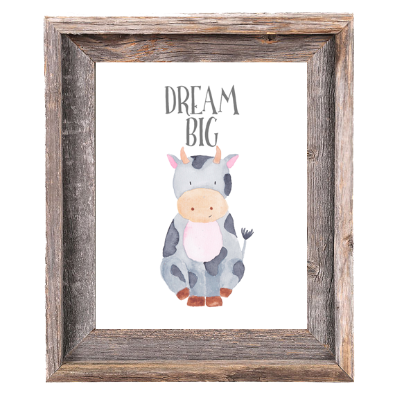 
        Provincial Collection - Cow Dream Big - Instant Download
        