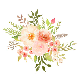 Floral Whimsy - Bouquet I - Instant Download