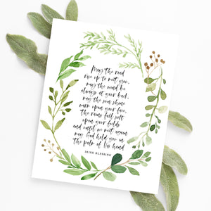 Irish Blessing - Print