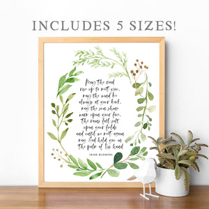 Irish Blessing - Print