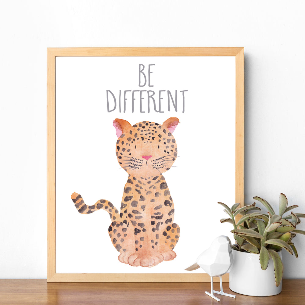 Safari Collection - Leopard Be Different - Instant Download