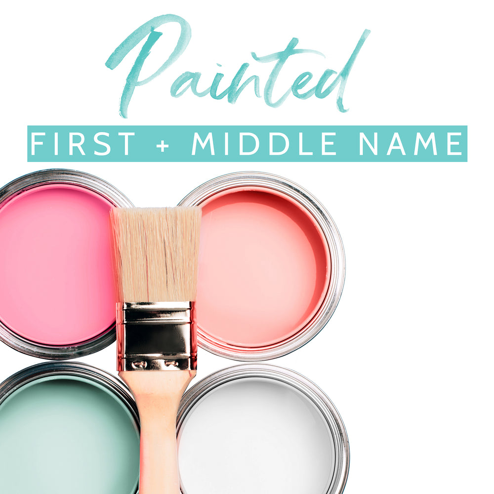 Paint Add-On - First & Middle Name