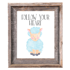 Provincial Collection - Sheep - Follow Your Heart - Instant Download