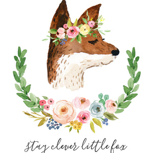 Meadowland Fox I - Choice of With or Without Words - Print