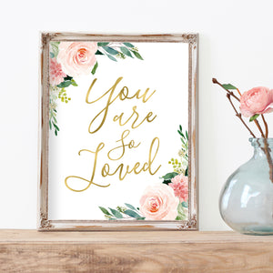 Blushed Collection - You Are So Loved - Instant Download